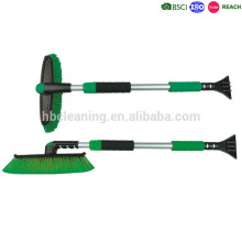 telescopic heavy duty snow brush with ice scraper